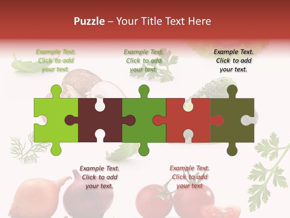 Fresh Pepper Road PowerPoint Template