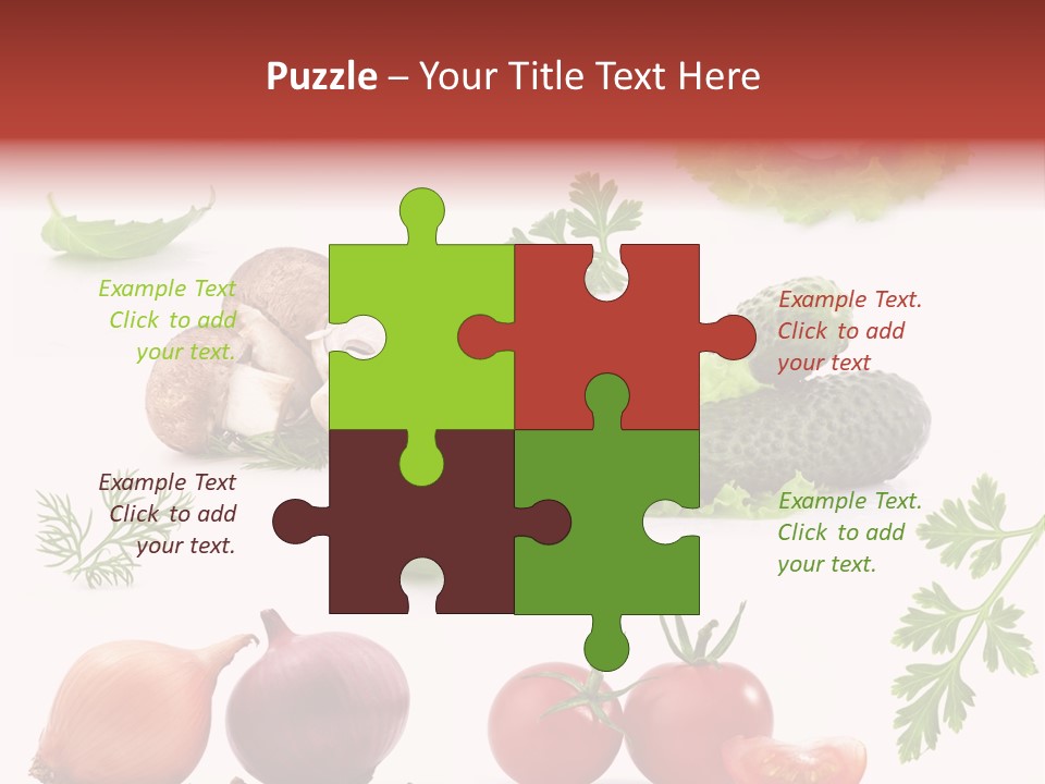 Fresh Pepper Road PowerPoint Template