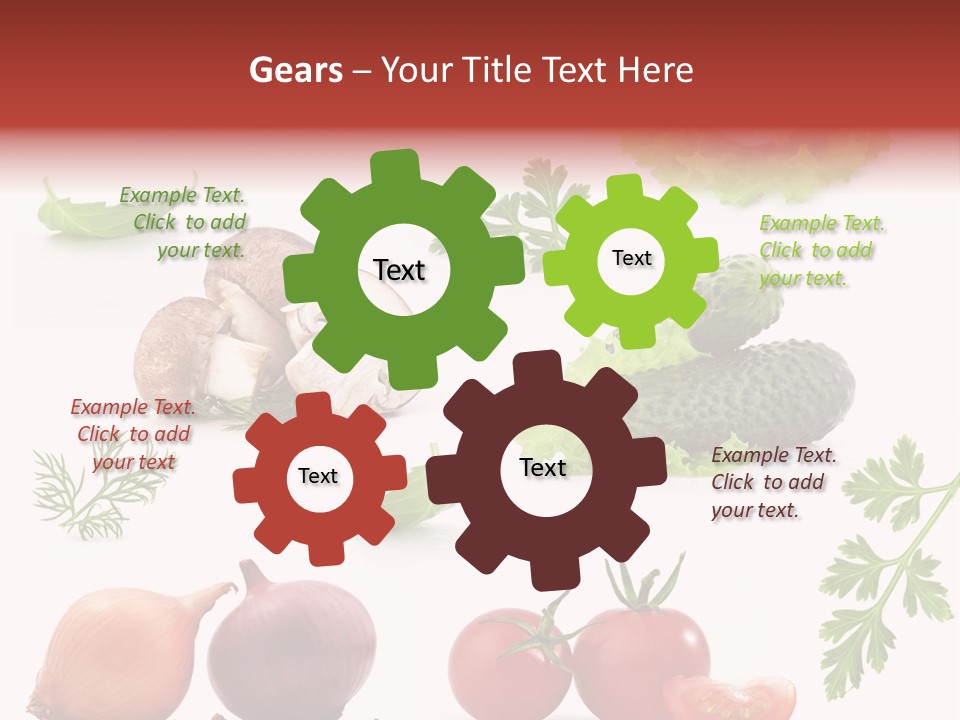 Fresh Pepper Road PowerPoint Template