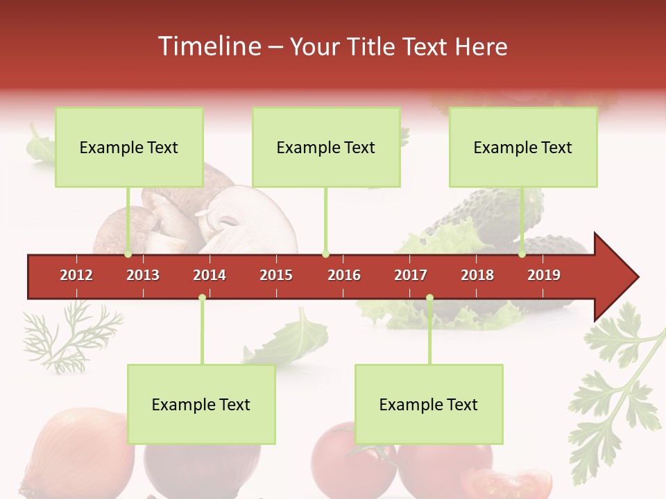 Fresh Pepper Road PowerPoint Template