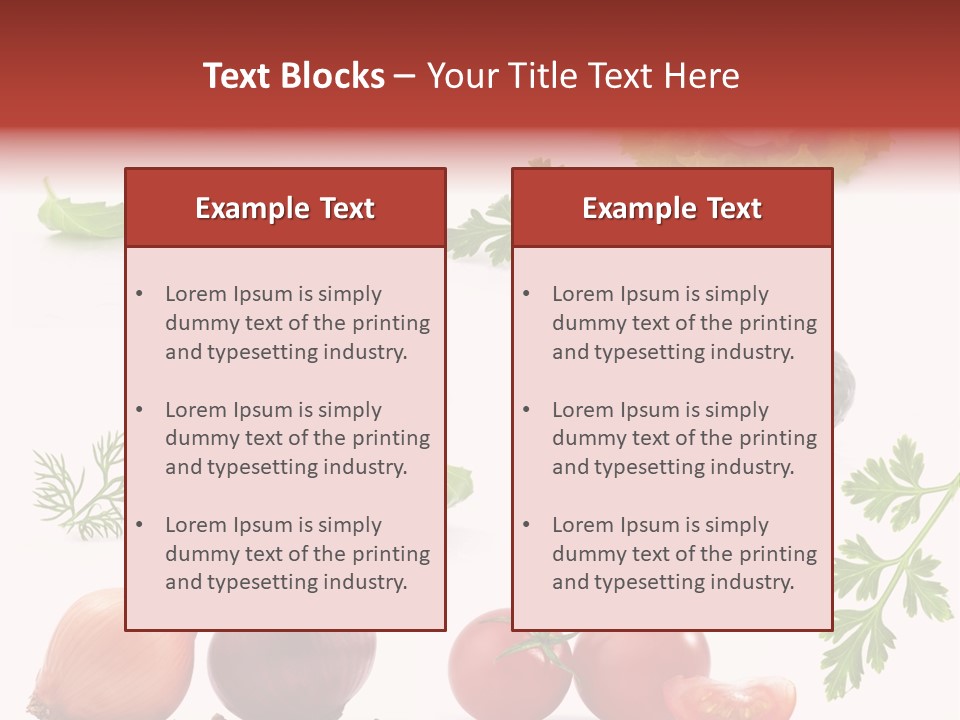 Fresh Pepper Road PowerPoint Template