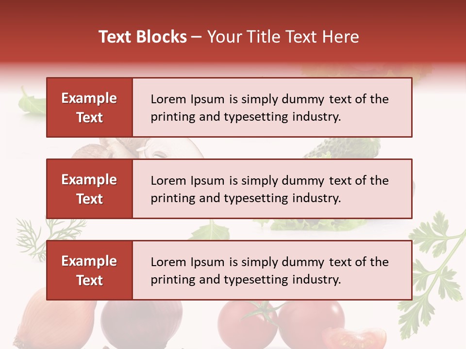 Fresh Pepper Road PowerPoint Template