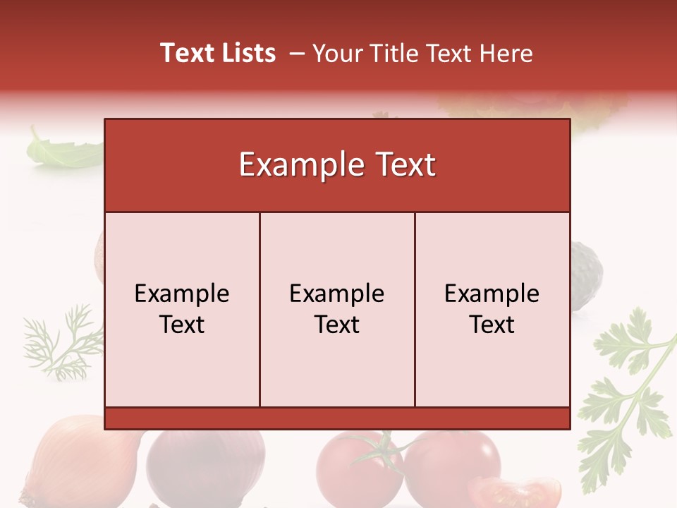 Fresh Pepper Road PowerPoint Template