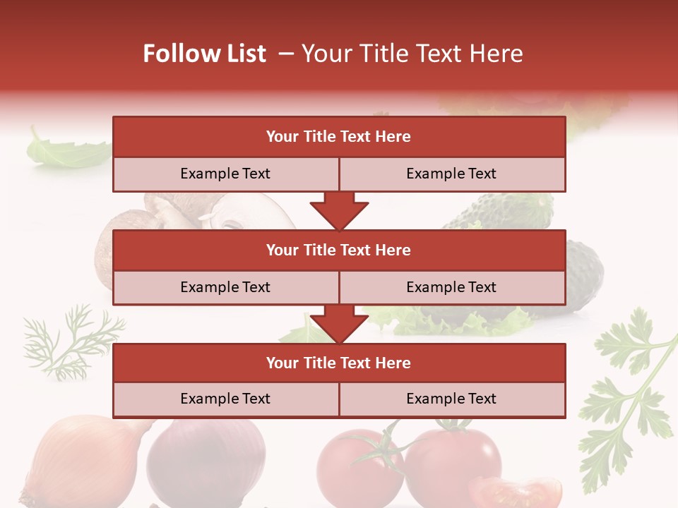 Fresh Pepper Road PowerPoint Template