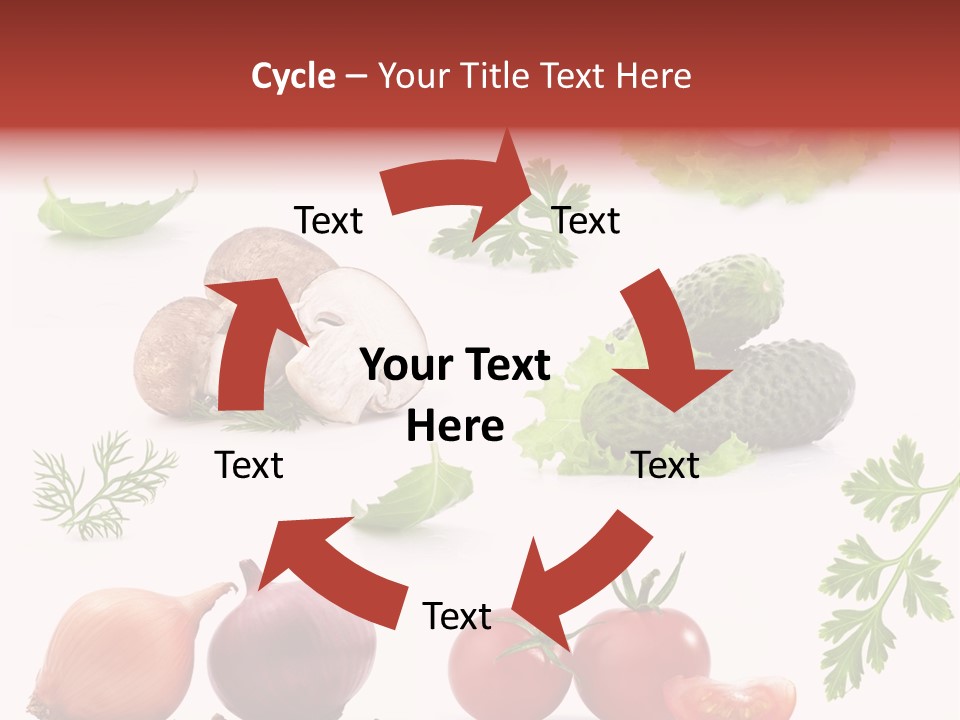 Fresh Pepper Road PowerPoint Template