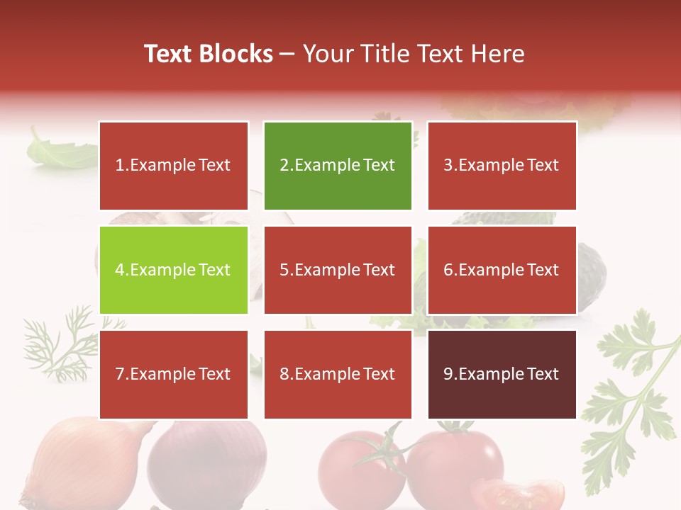 Fresh Pepper Road PowerPoint Template