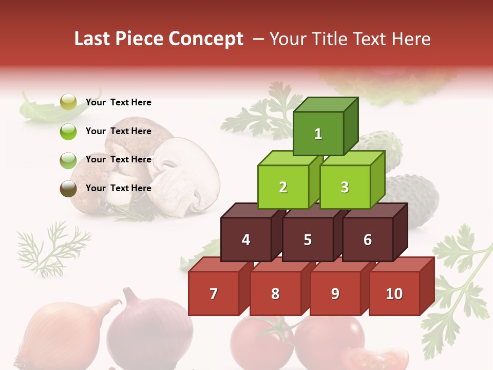 Fresh Pepper Road PowerPoint Template