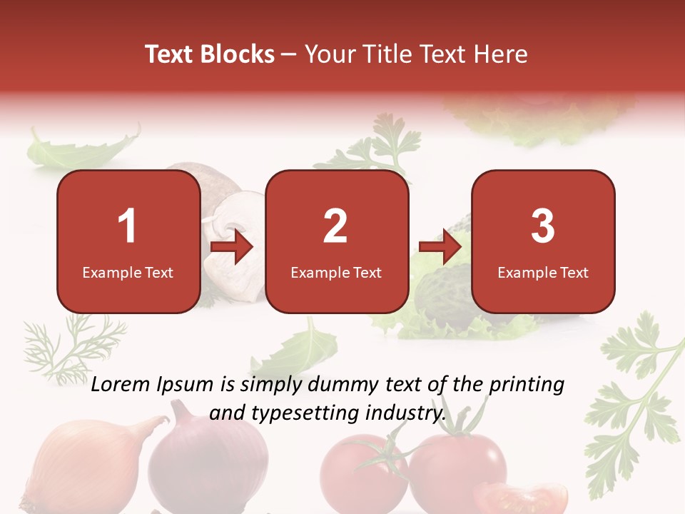 Fresh Pepper Road PowerPoint Template