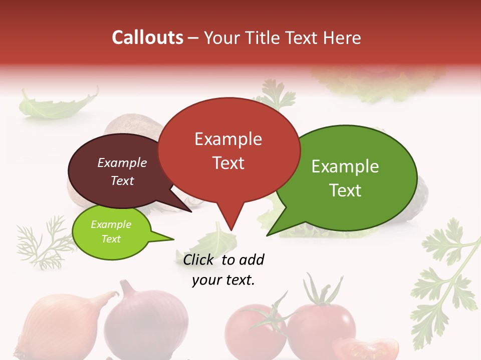 Fresh Pepper Road PowerPoint Template