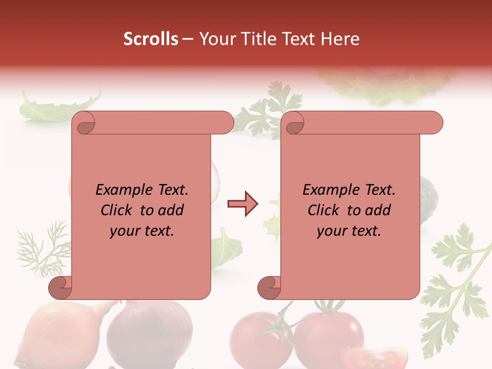 Fresh Pepper Road PowerPoint Template