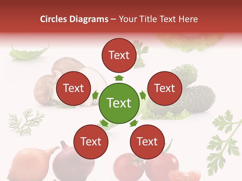 Fresh Pepper Road PowerPoint Template