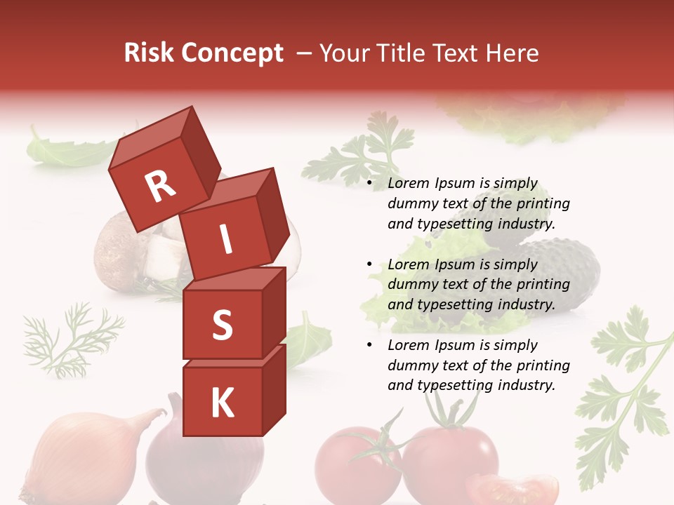 Fresh Pepper Road PowerPoint Template