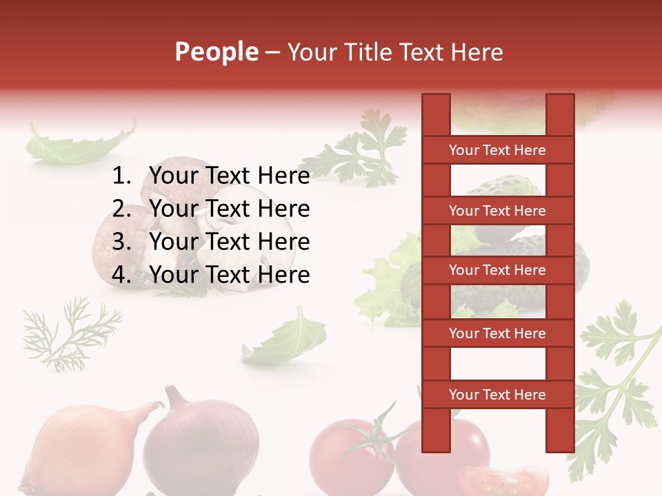 Fresh Pepper Road PowerPoint Template