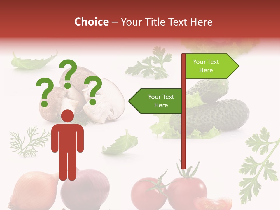 Fresh Pepper Road PowerPoint Template