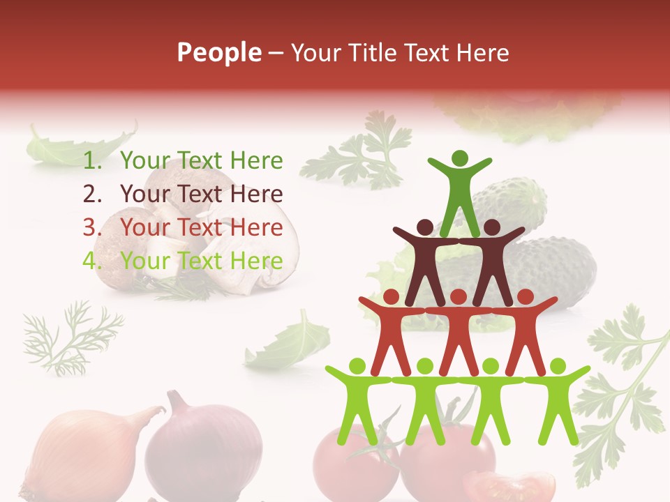 Fresh Pepper Road PowerPoint Template