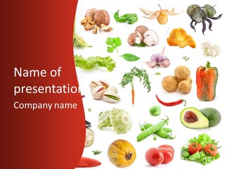 Healthy Dill Diet PowerPoint Template