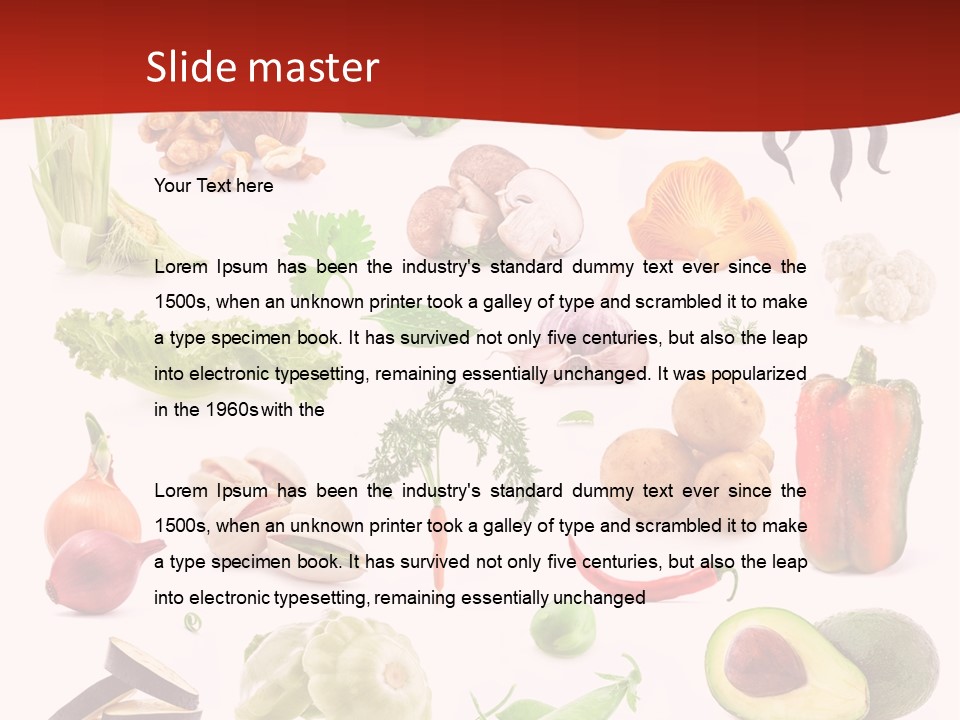 Healthy Dill Diet PowerPoint Template