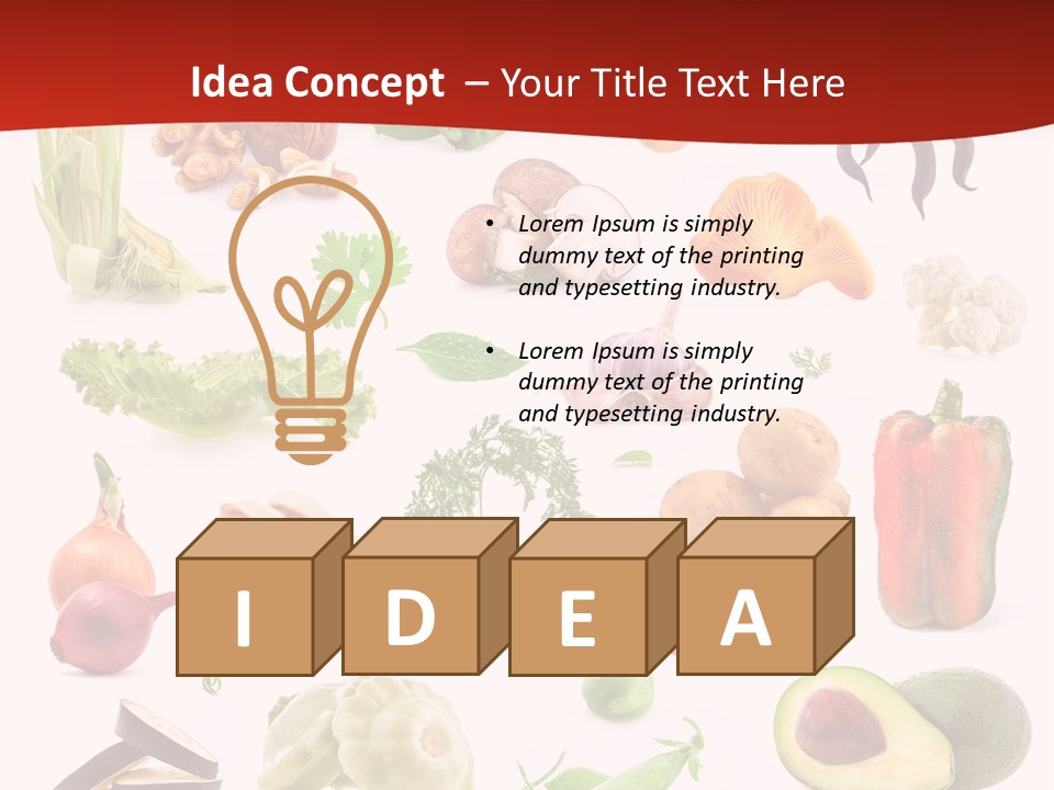 Healthy Dill Diet PowerPoint Template
