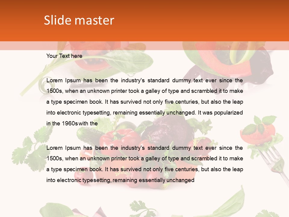 Peppermint Water Sweet PowerPoint Template