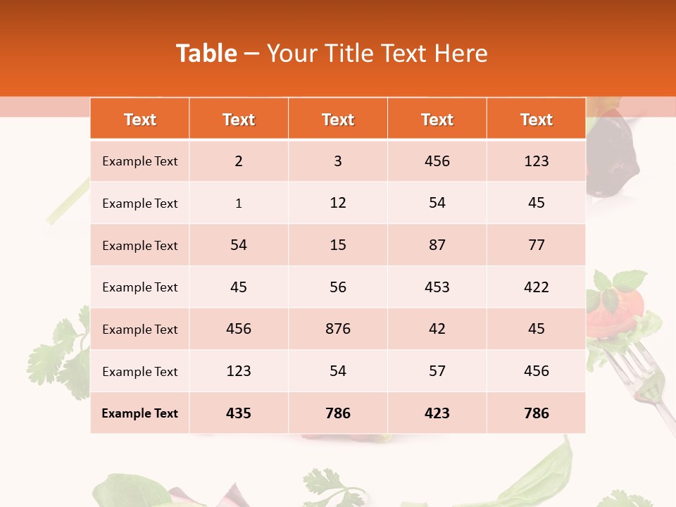 Peppermint Water Sweet PowerPoint Template
