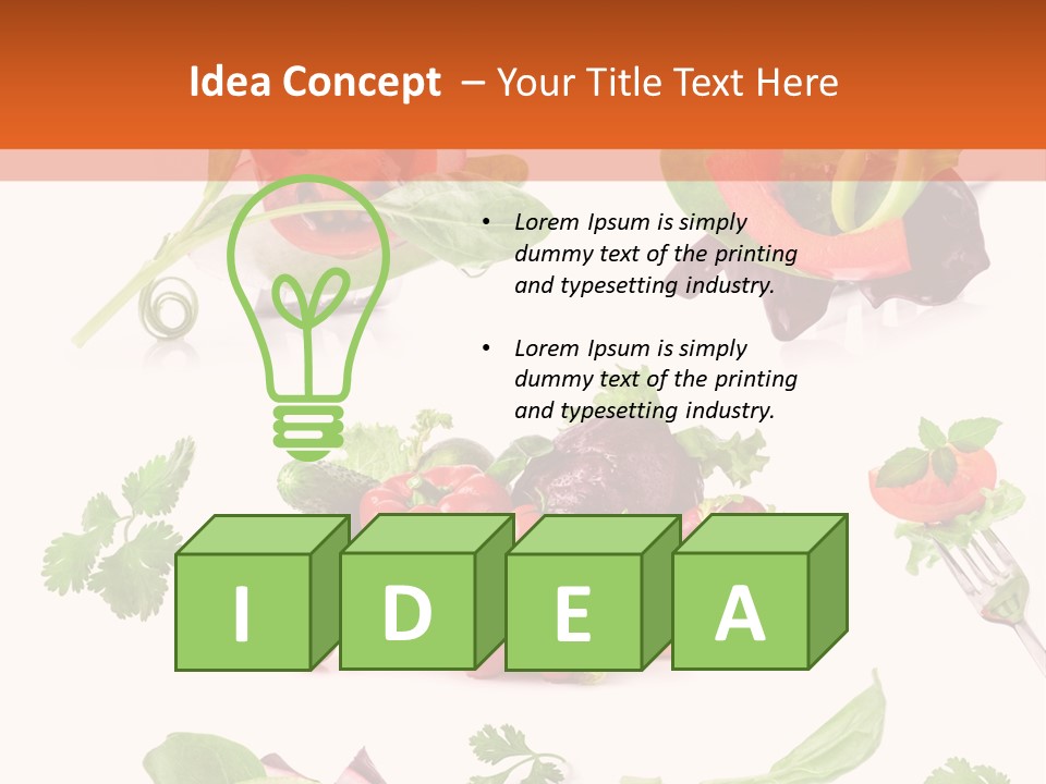 Peppermint Water Sweet PowerPoint Template