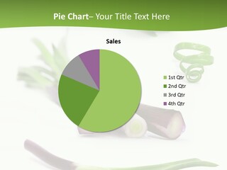 Natural Diet Isolated PowerPoint Template