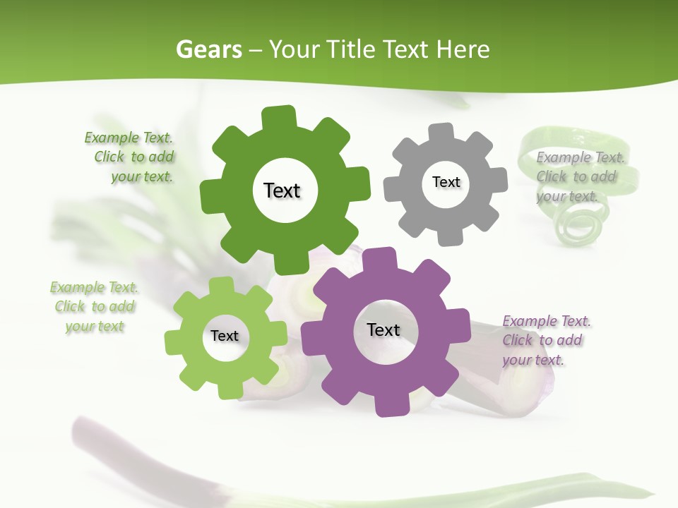 Natural Diet Isolated PowerPoint Template