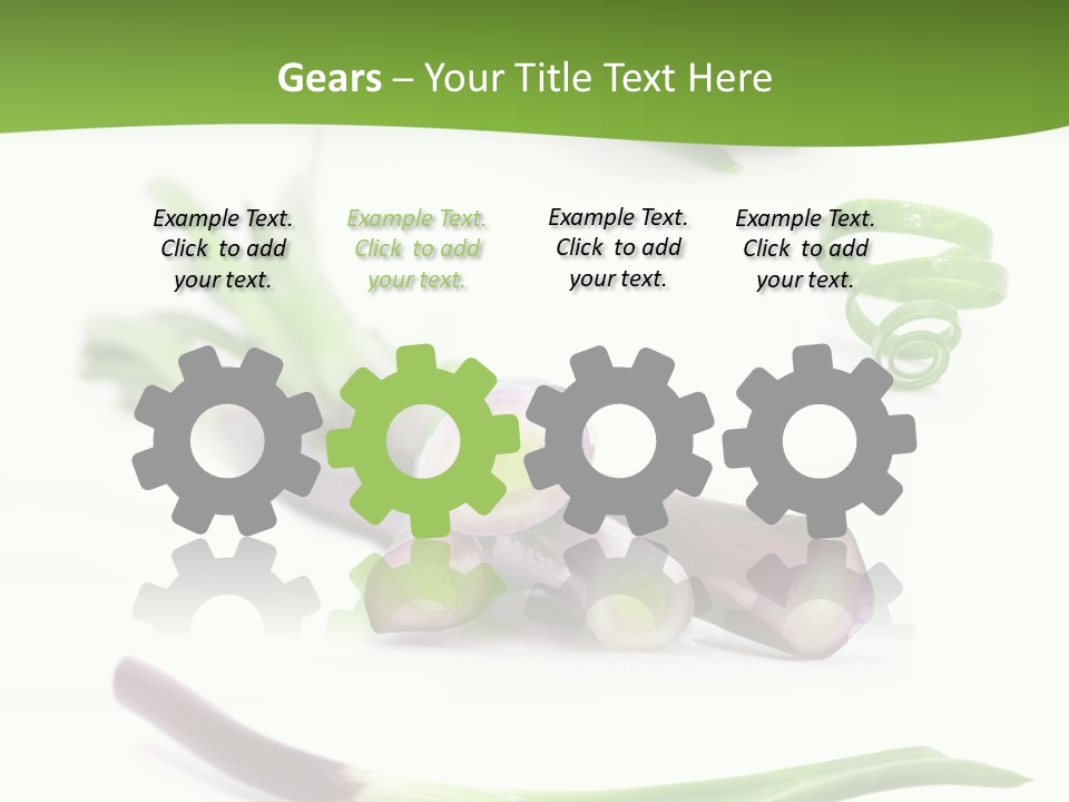 Natural Diet Isolated PowerPoint Template