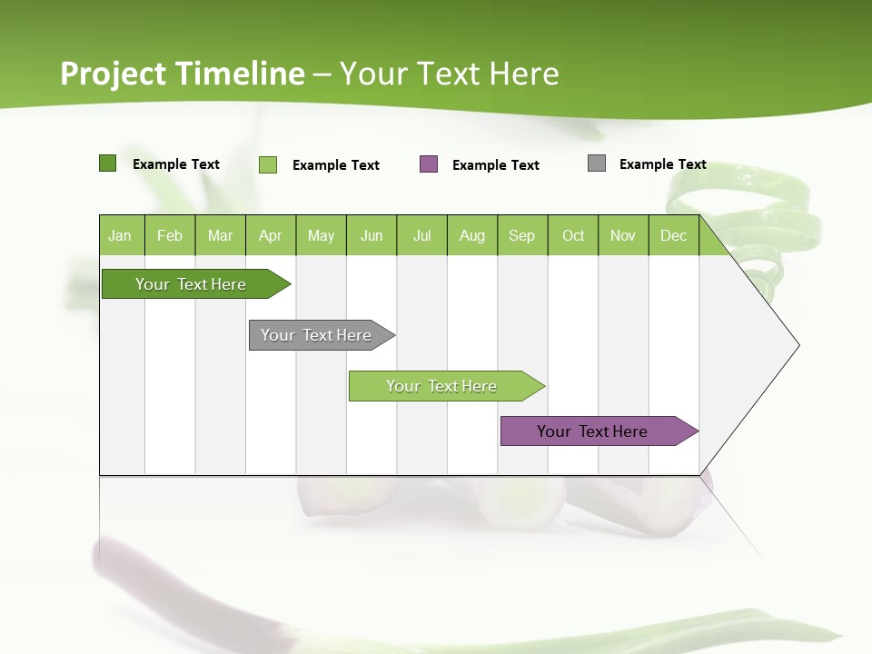 Natural Diet Isolated PowerPoint Template