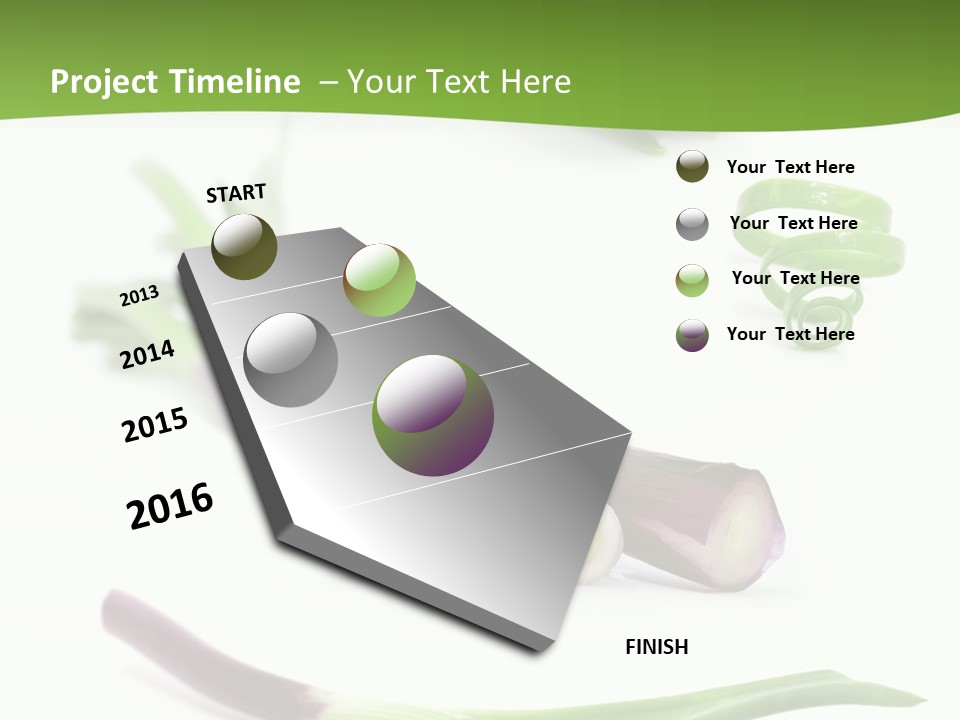 Natural Diet Isolated PowerPoint Template