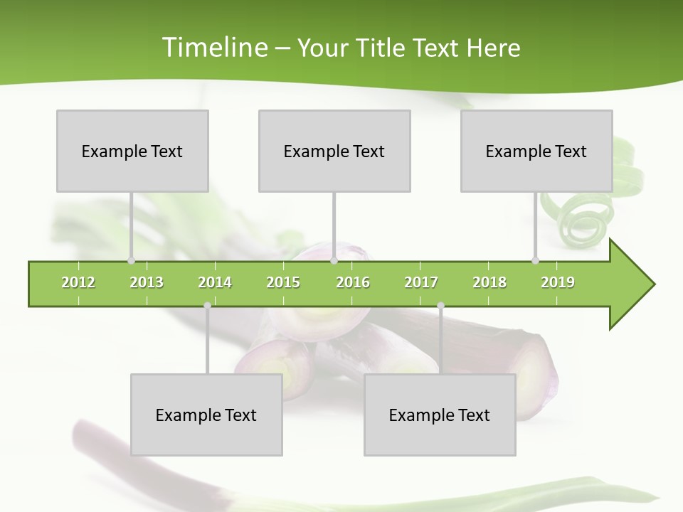 Natural Diet Isolated PowerPoint Template