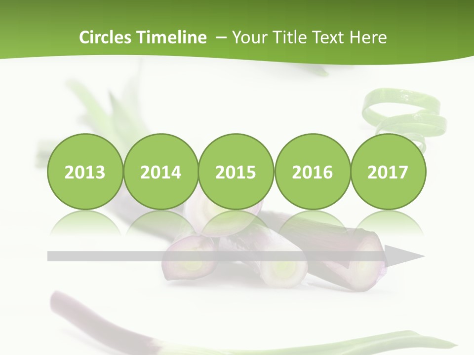 Natural Diet Isolated PowerPoint Template