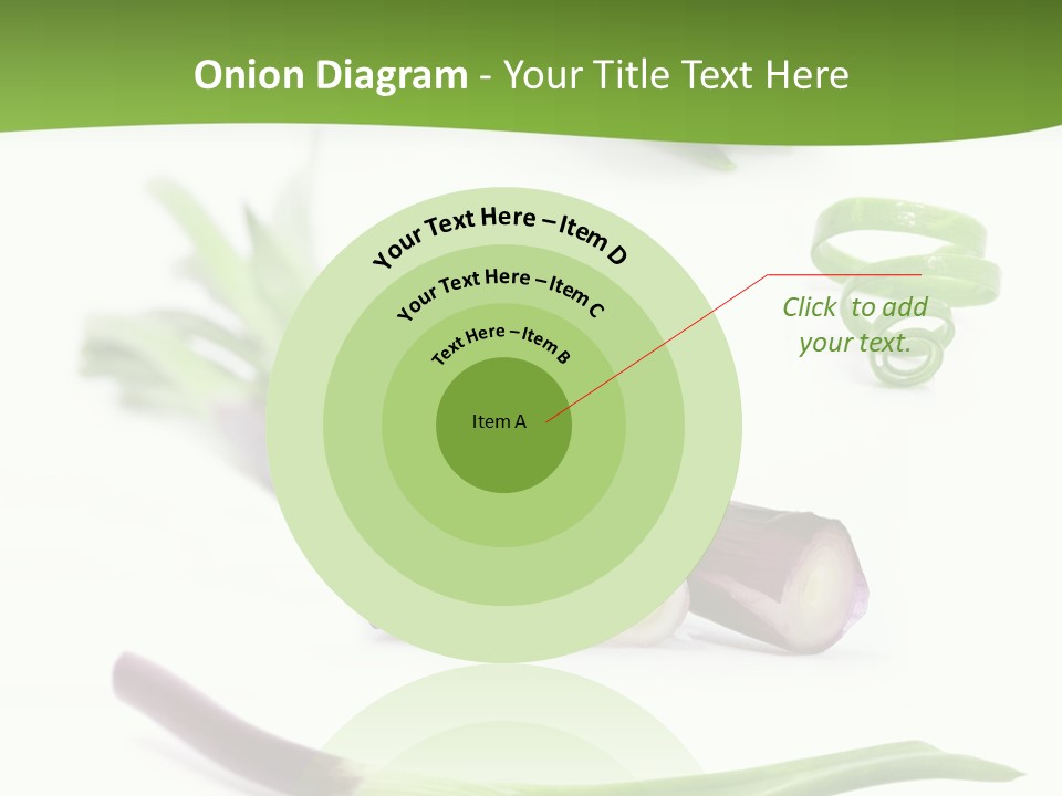 Natural Diet Isolated PowerPoint Template