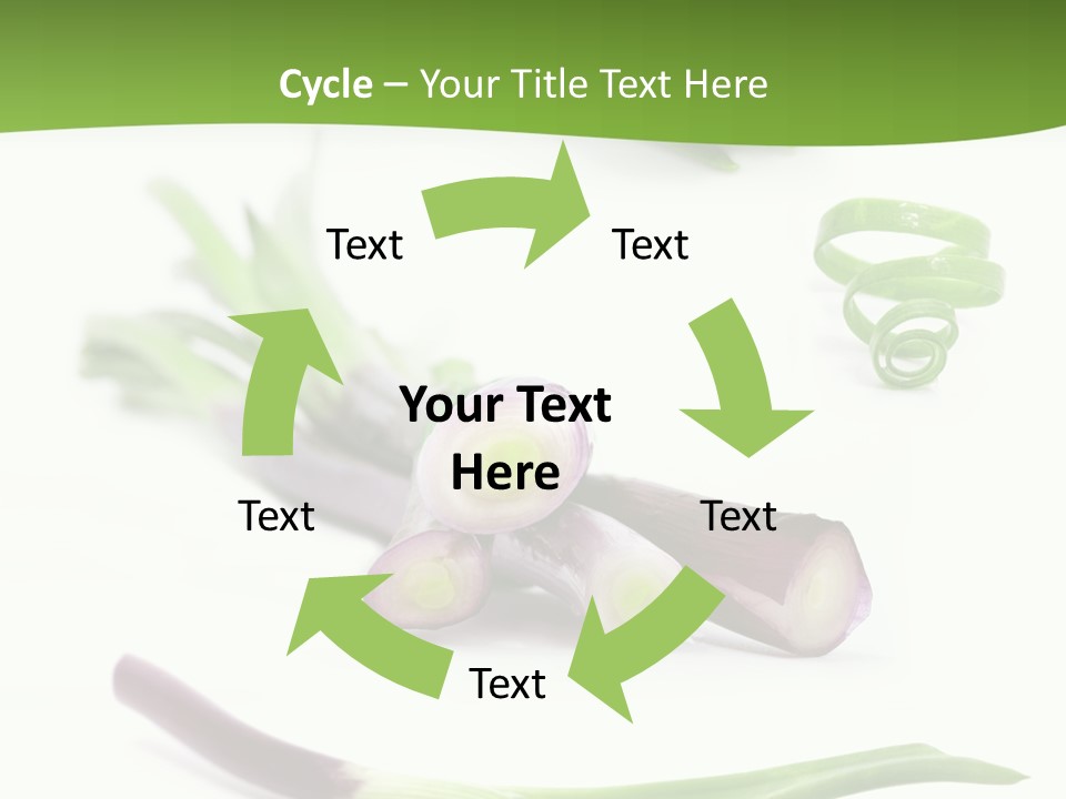 Natural Diet Isolated PowerPoint Template