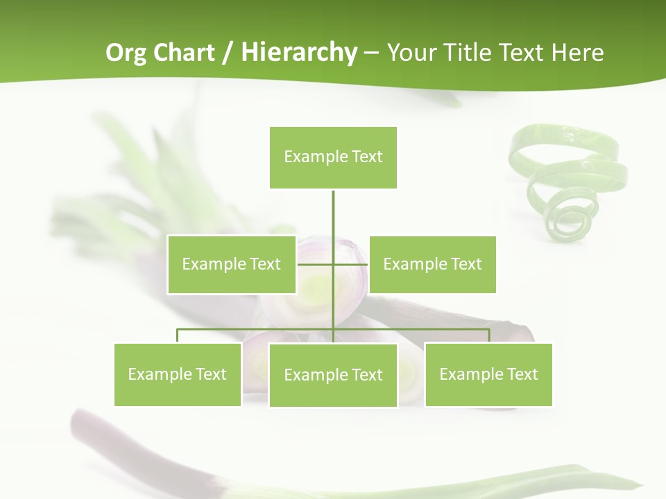 Natural Diet Isolated PowerPoint Template