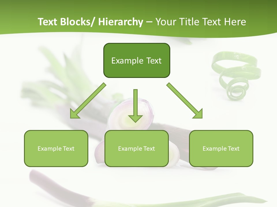 Natural Diet Isolated PowerPoint Template