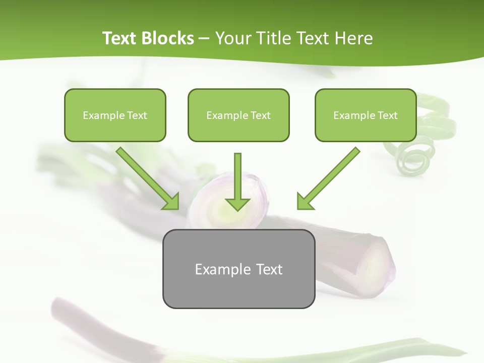 Natural Diet Isolated PowerPoint Template