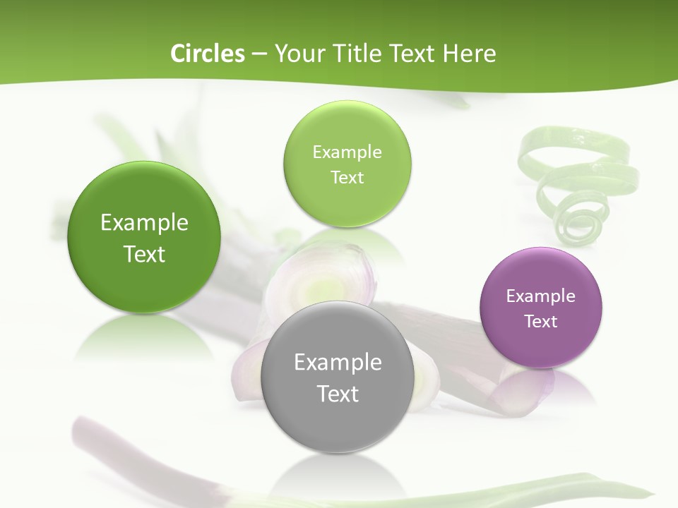 Natural Diet Isolated PowerPoint Template