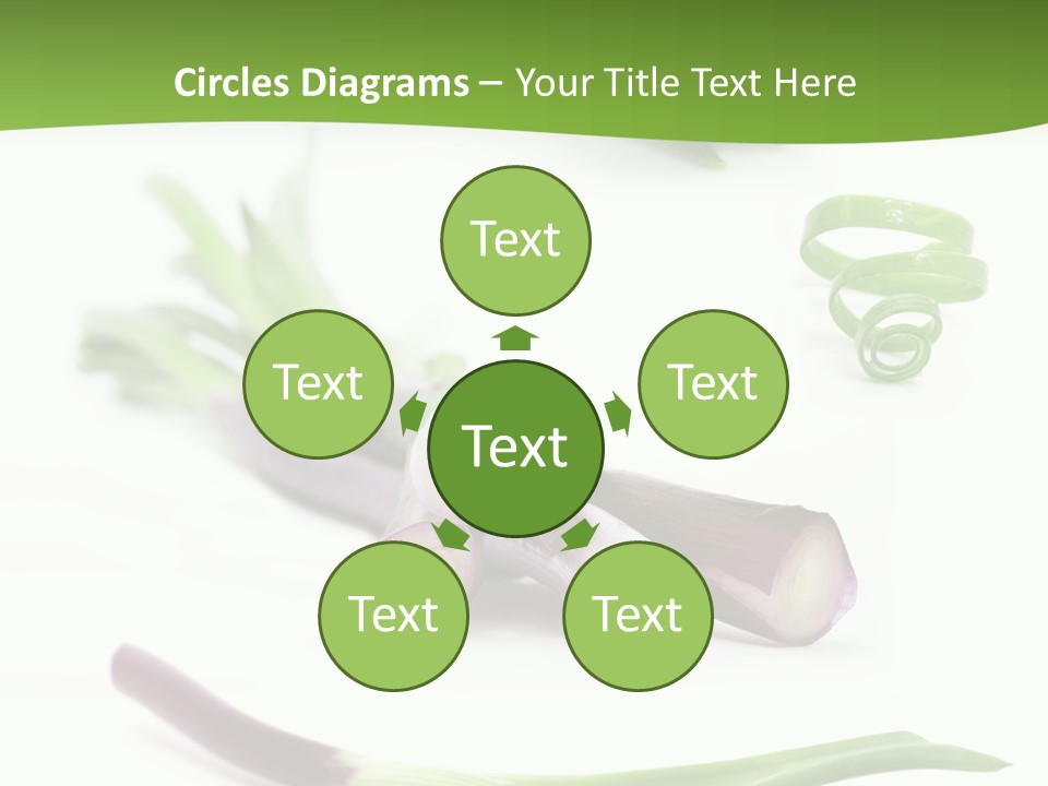 Natural Diet Isolated PowerPoint Template