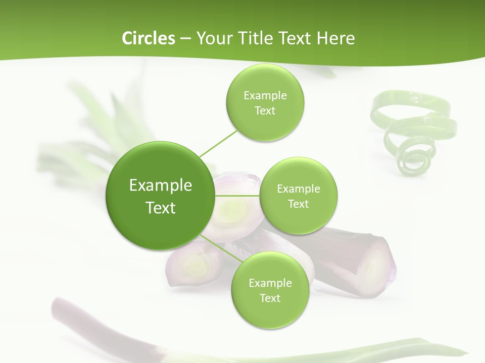 Natural Diet Isolated PowerPoint Template