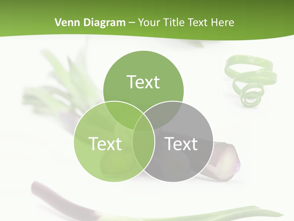 Natural Diet Isolated PowerPoint Template