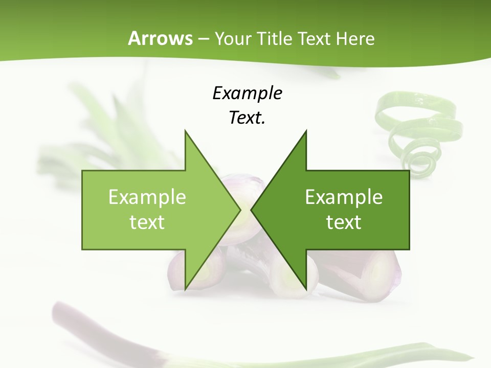 Natural Diet Isolated PowerPoint Template