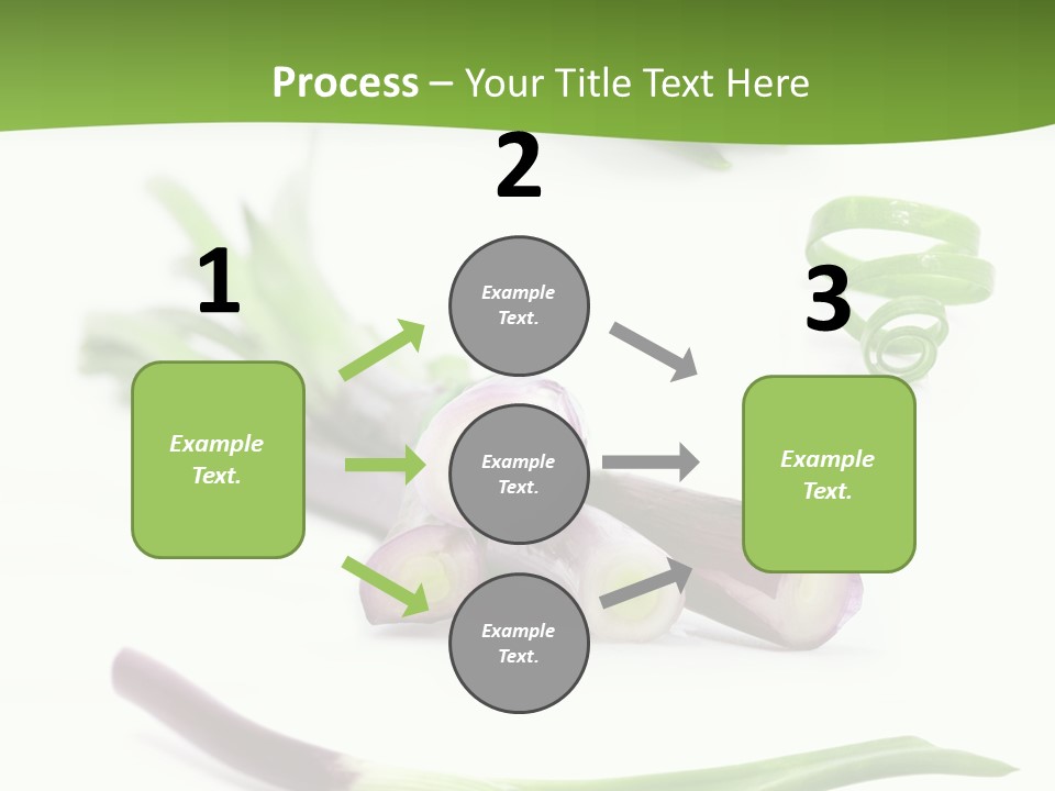 Natural Diet Isolated PowerPoint Template