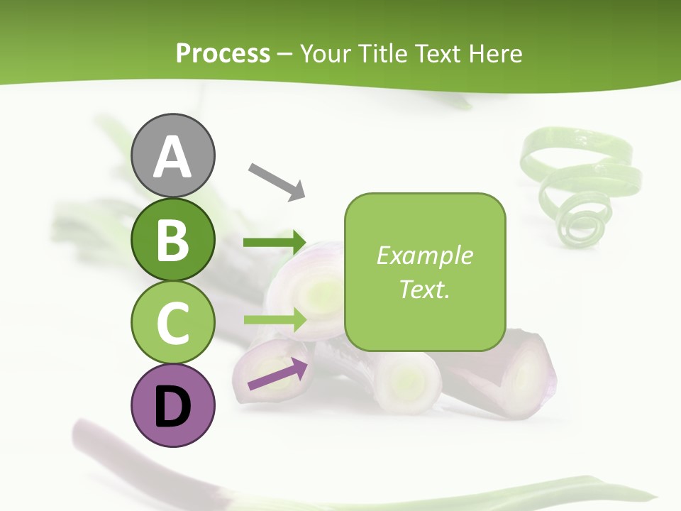 Natural Diet Isolated PowerPoint Template