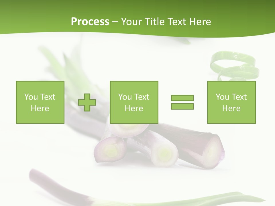 Natural Diet Isolated PowerPoint Template