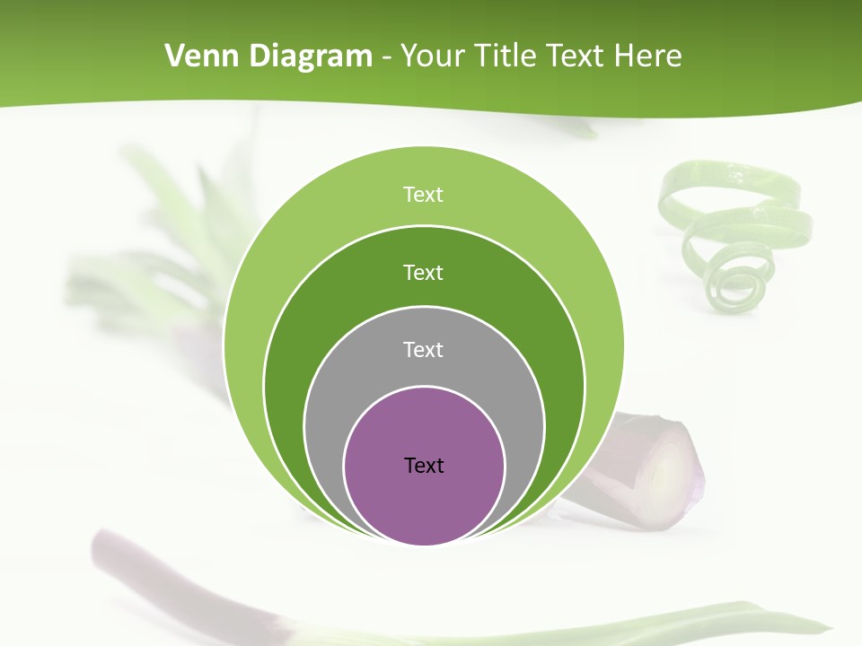 Natural Diet Isolated PowerPoint Template