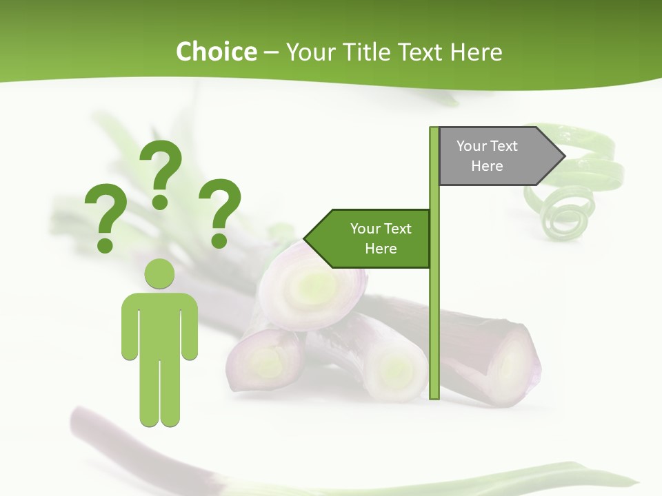 Natural Diet Isolated PowerPoint Template