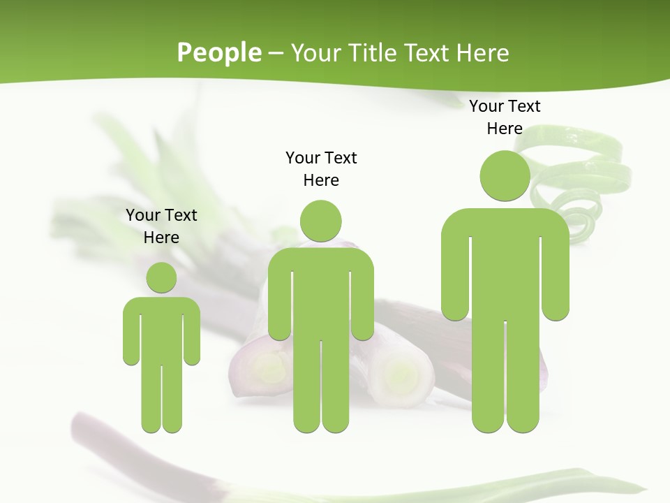 Natural Diet Isolated PowerPoint Template