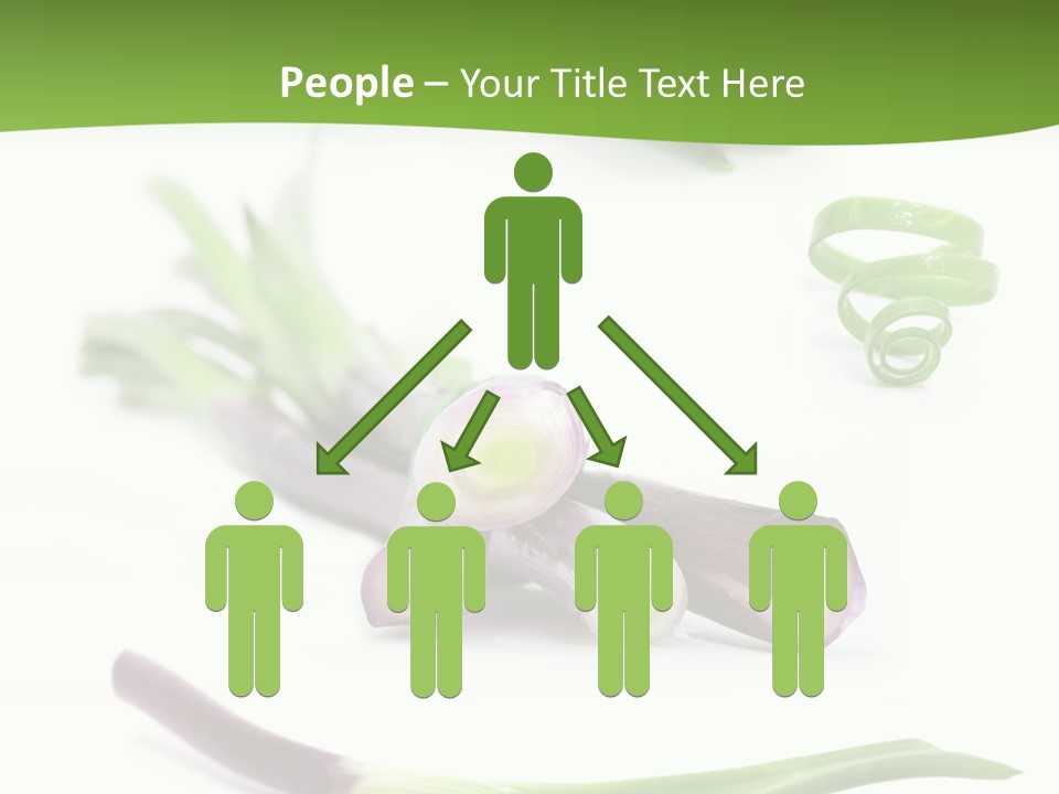 Natural Diet Isolated PowerPoint Template