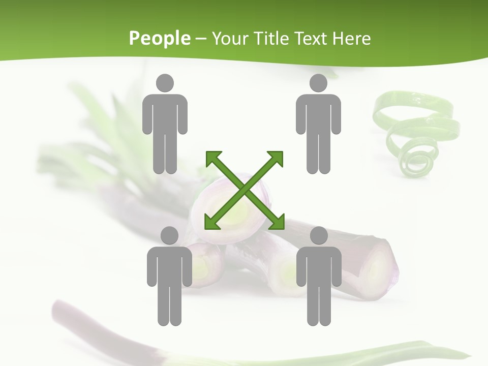 Natural Diet Isolated PowerPoint Template